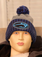 New Era Tackle Addict Beanie Royal blue Heather Gray