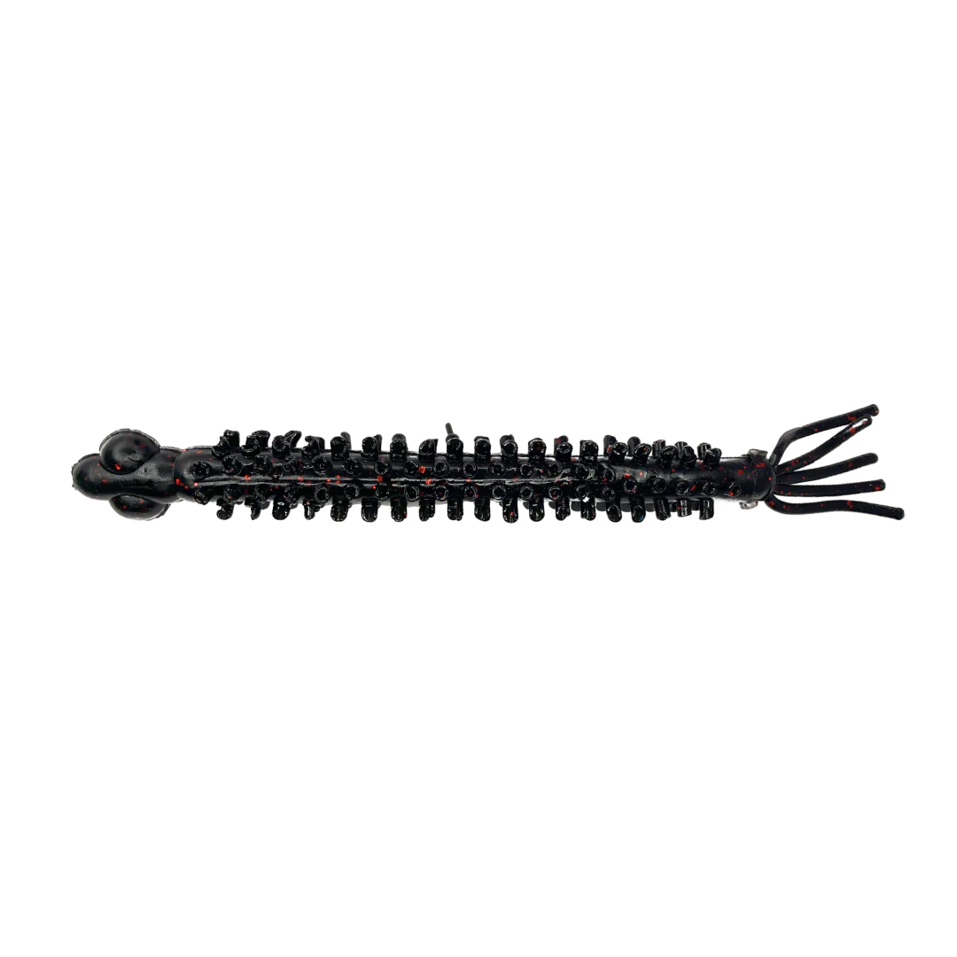 JawTec Stud Bug Black Red Metal Flake