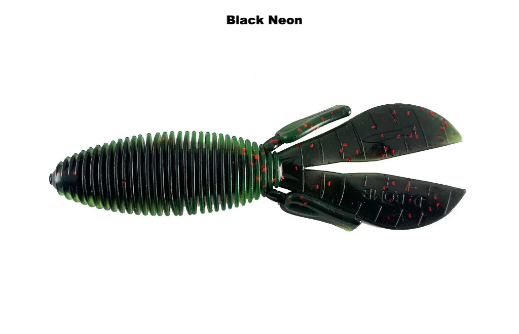 Missile Baits D Bomb Black Neon 6pk - 4.5"