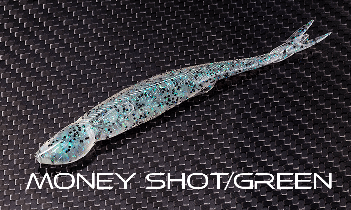 Reaction Innovations Shiver Glide 5.45 (D) Money Shot Green
