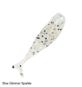Z Man Shad FryZ Blue Glimmer Sparkle