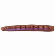 Roboworm Ned Worm 3" Oxblood Light Red Flake