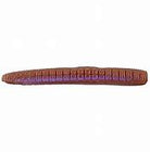 Roboworm Ned Worm 3" Oxblood Light Red Flake