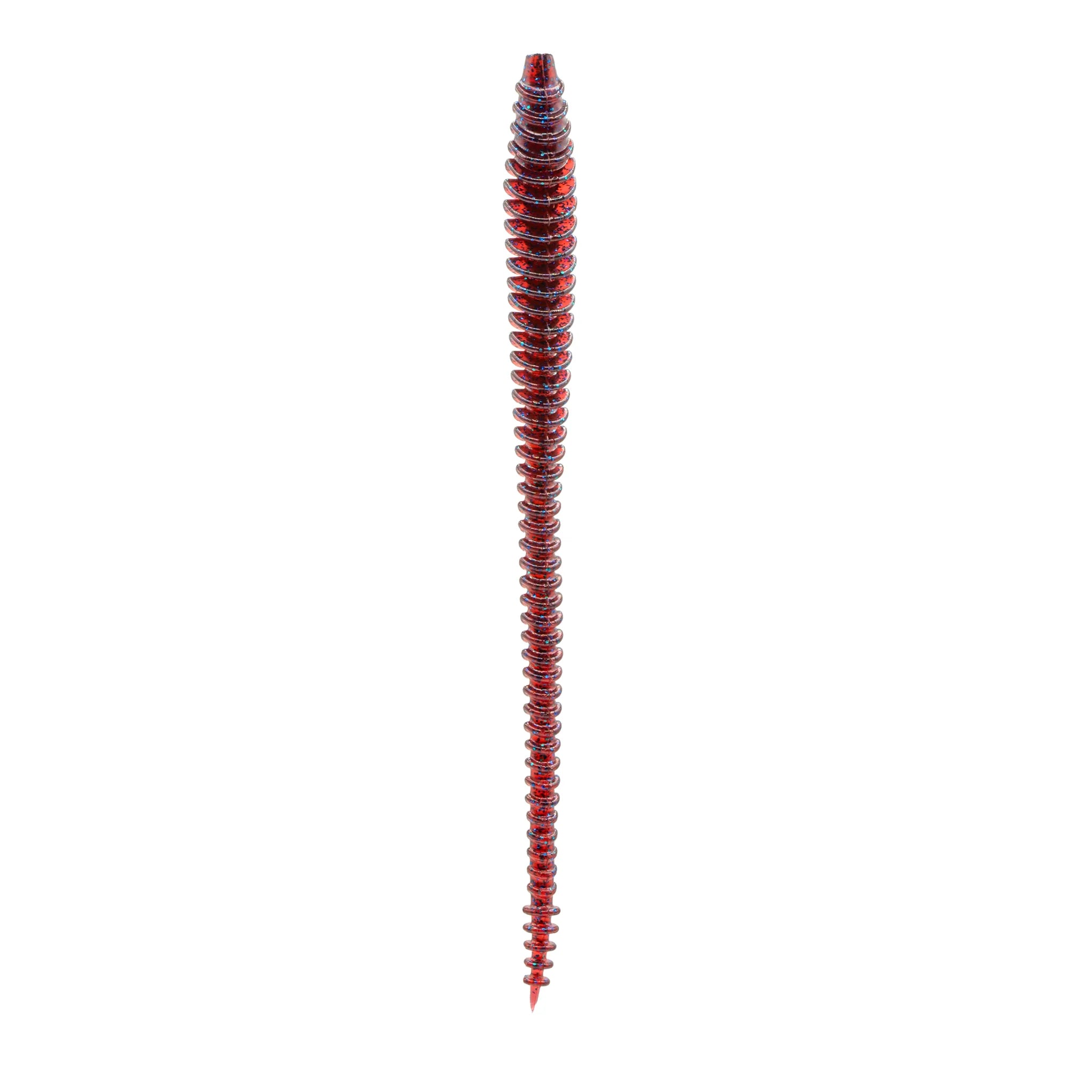 6th Sense Boosa Shakey Worm 6.5" Plum Bug