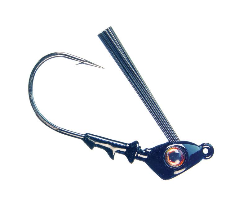 Santone Rayburn Swim Jig Heads Black 3 16oz