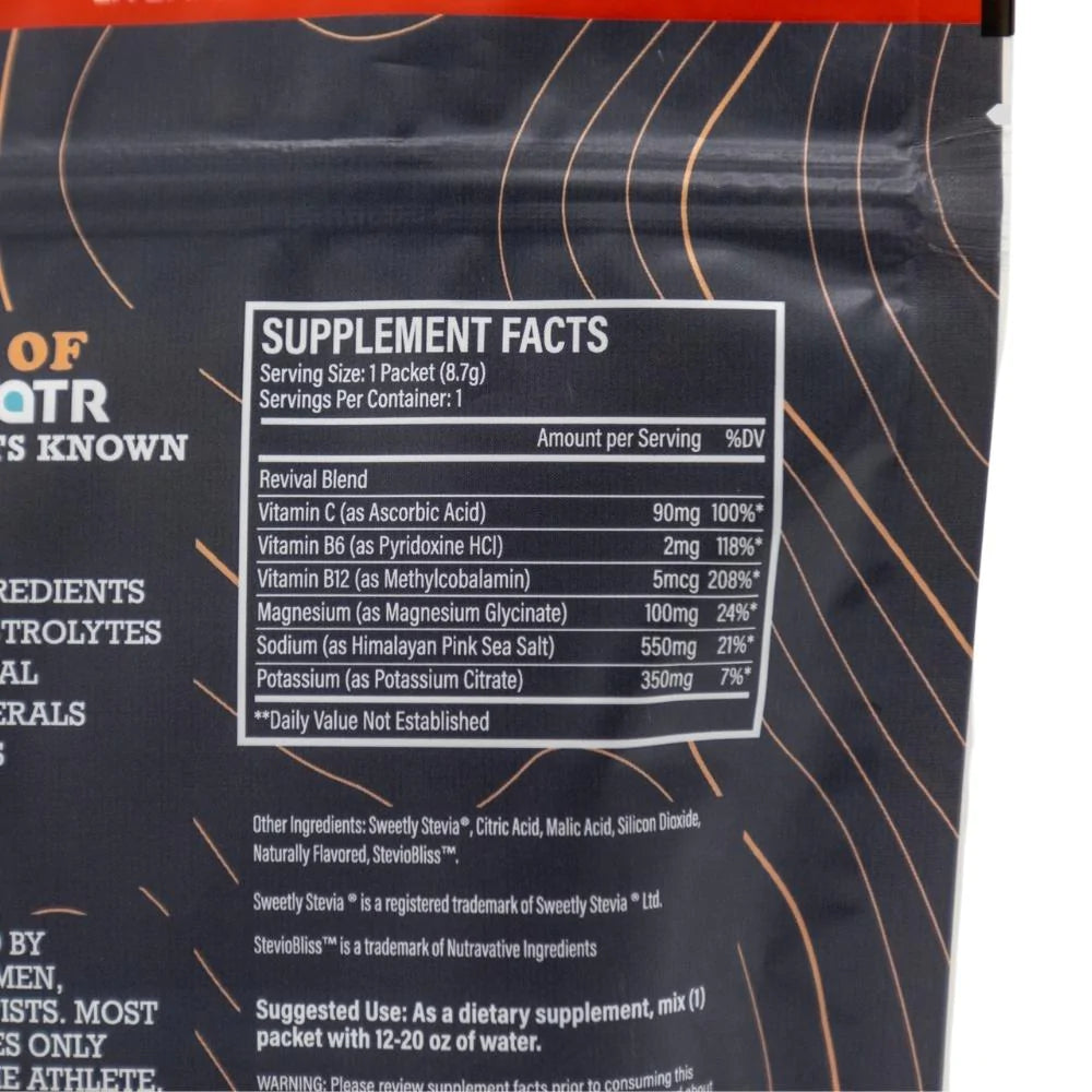 Watr Revive Accelerated Hydration Drink Water Additive