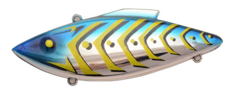 Bill Lewis Rat-L-Trap 1/2oz Chrome Gold Bones (D)