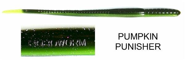 Roboworm Straight Tail 7" Pumpkin Punisher