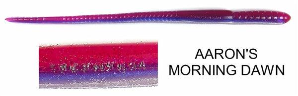 Roboworm Straight Tail 7" Aaron's Morning Dawn