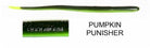 Roboworm Straight Tail 6" Pumpkin Punisher