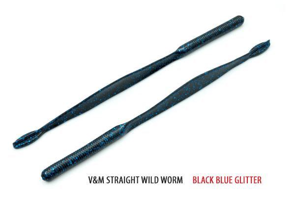 V&M Straight Wild Worm Black Blue