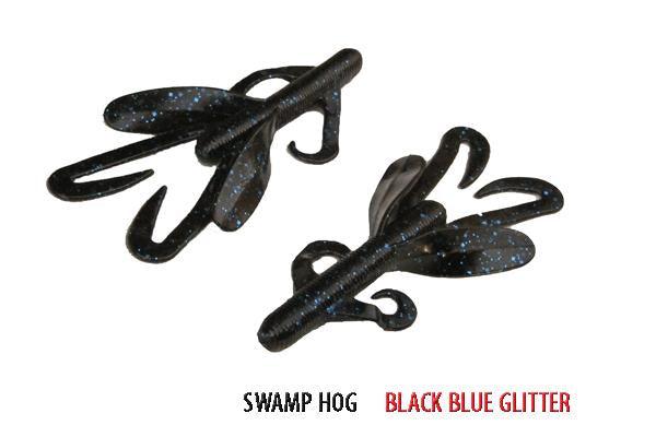 V&M Baby Swamp Hog Black Blue Glitter