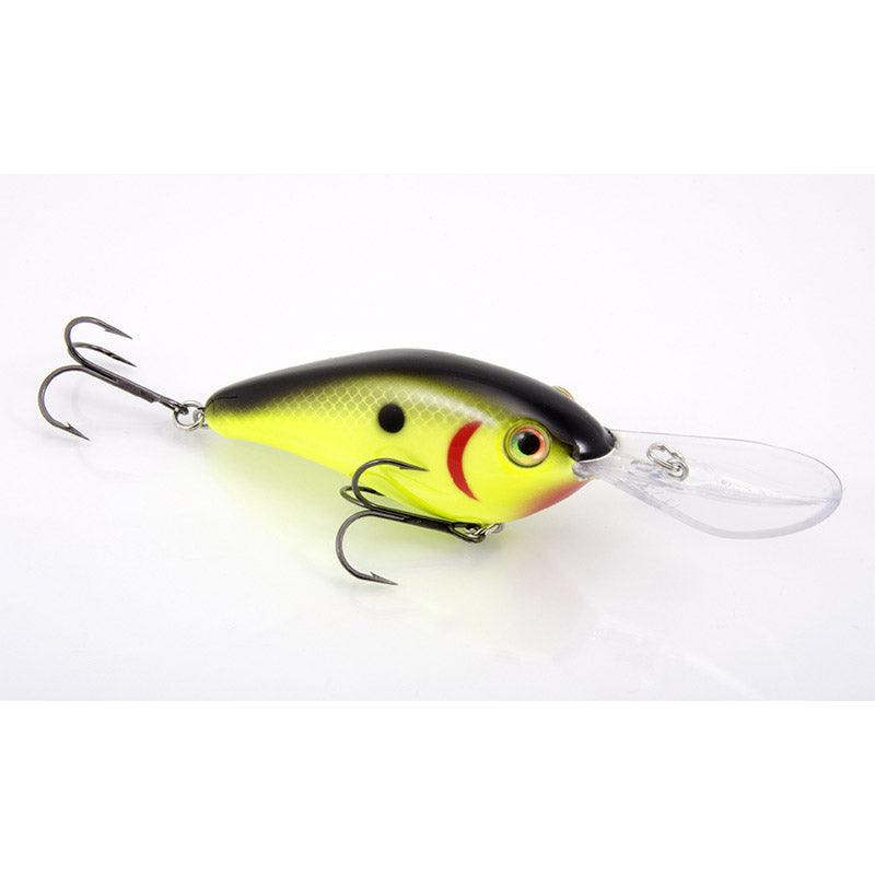 Strike King Pro Model 6XD Black Back Chartreuse