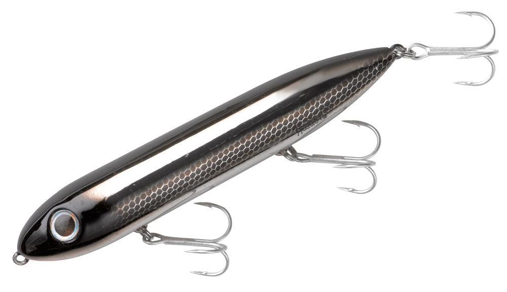Heddon Super Spook Black Shiner