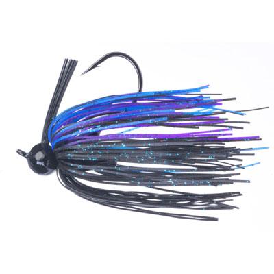Santone M-Series Football Jig Black Blue Purple 5 8oz