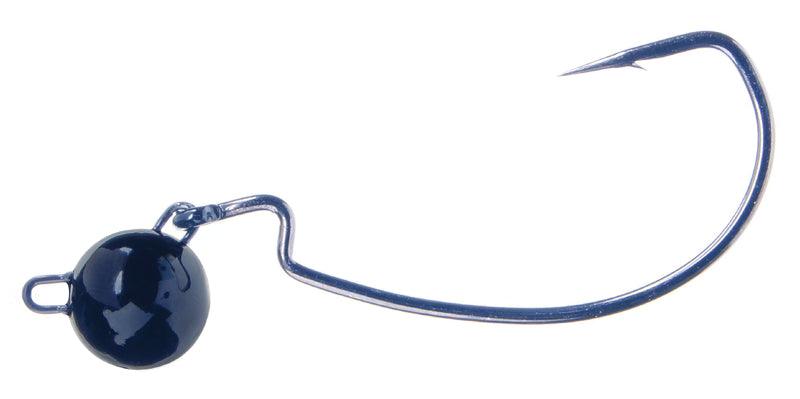 Santone Lures Wobble Hog 2pk Black 3 8oz