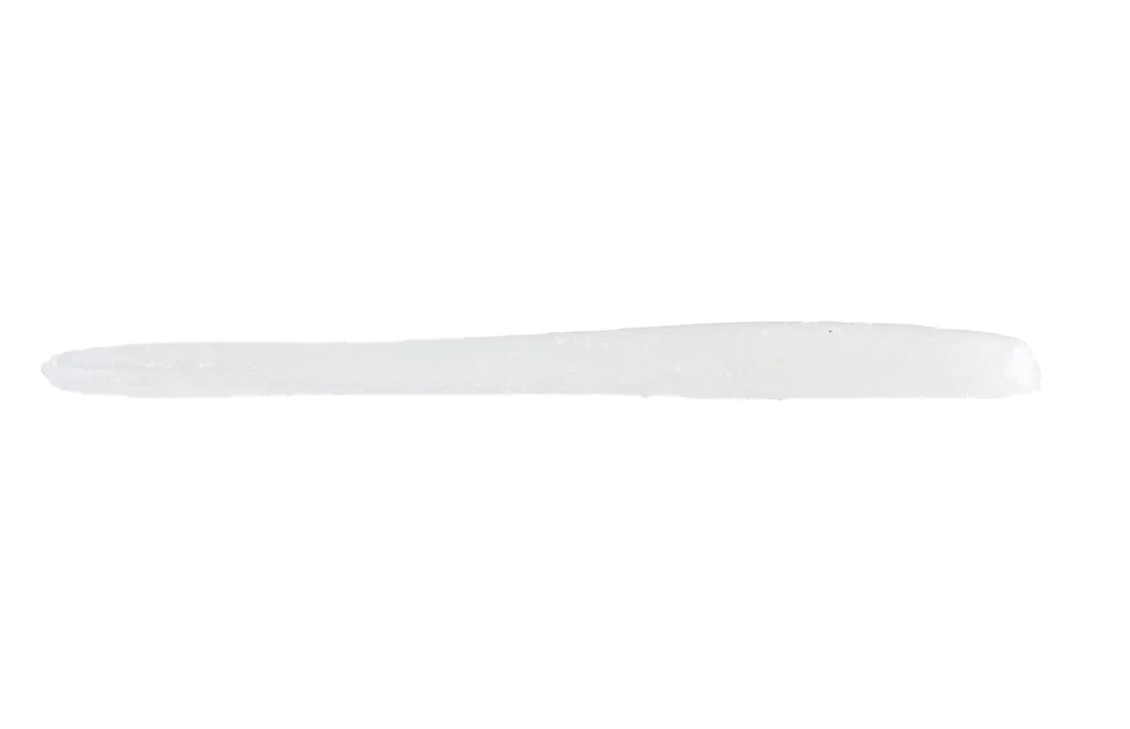 Net Bait Crush Worm 3.75" White