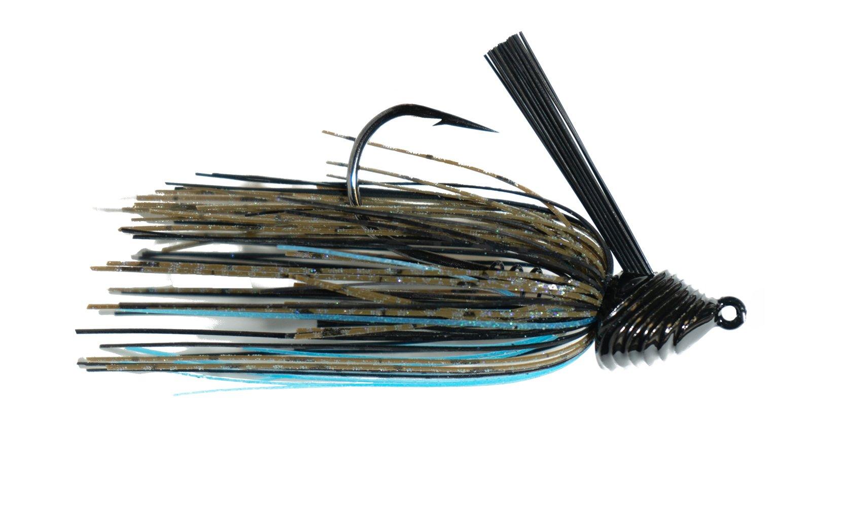 6th Sense Scrape Grass Jig Dark Okeechobee Craw 1 3 8oz