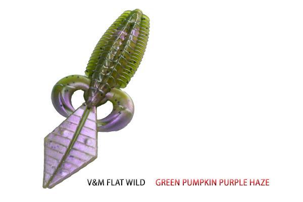 V&M Flat Wild Green Pumpkin Purple Haze