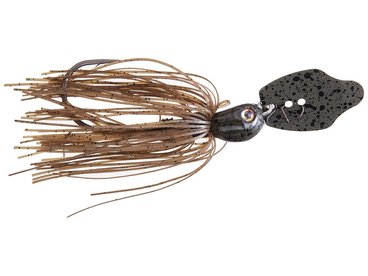 Strike King Thunder Cricket Vibrating Jig Green Pumpkin 3 8oz