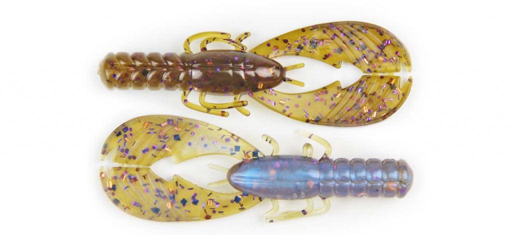 X Zone Lures Pro Series 3.25" Muscle Back Finesse Craw