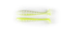 X Zone Lures Pro Series 4" Swammer (Swimbait) Chartreuse Pearl 4"
