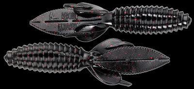 Reaction Innovations Smallie Beaver 3.50 Black Red**