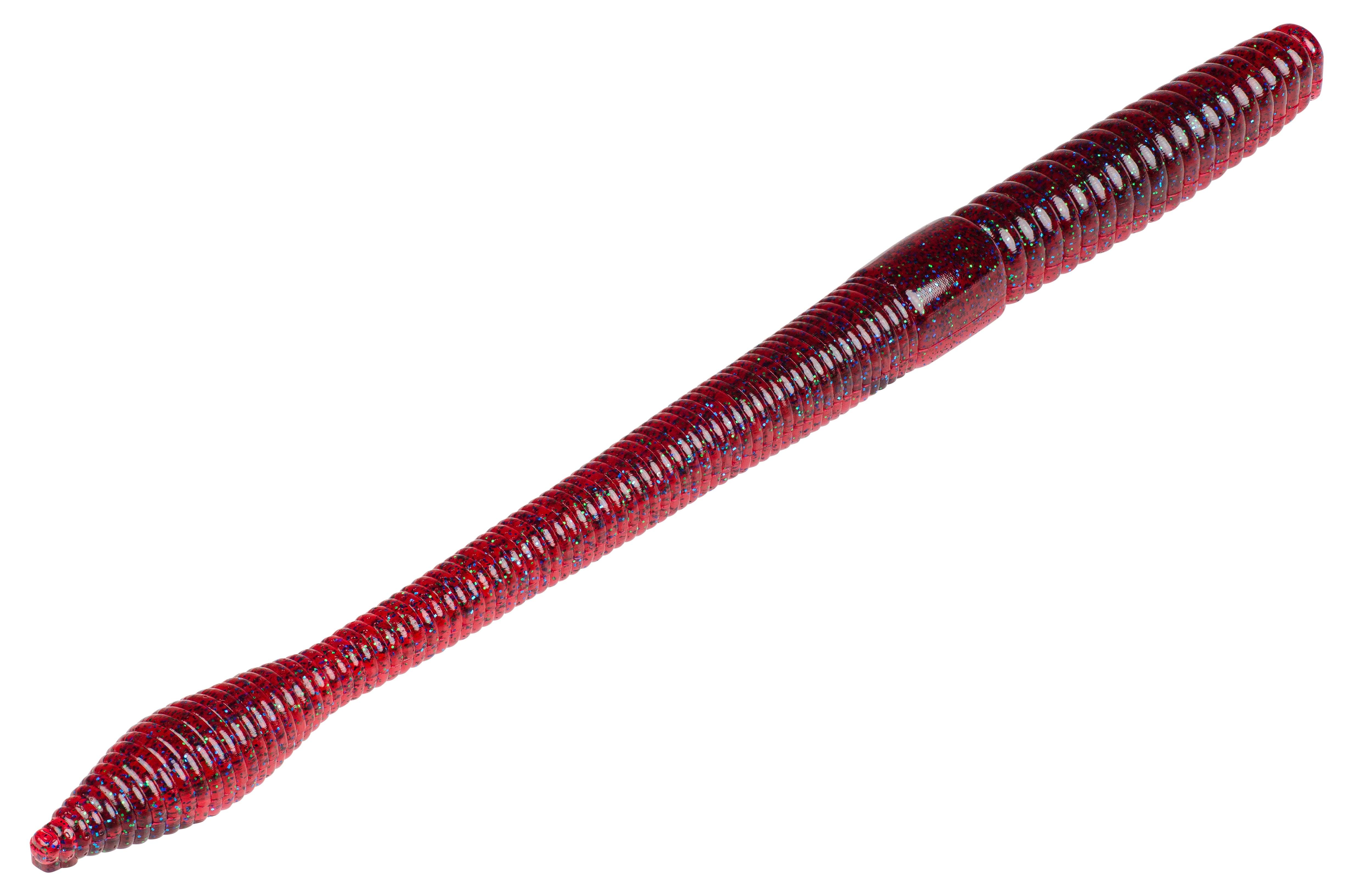 Strike King Bullworm 8" Plum Apple