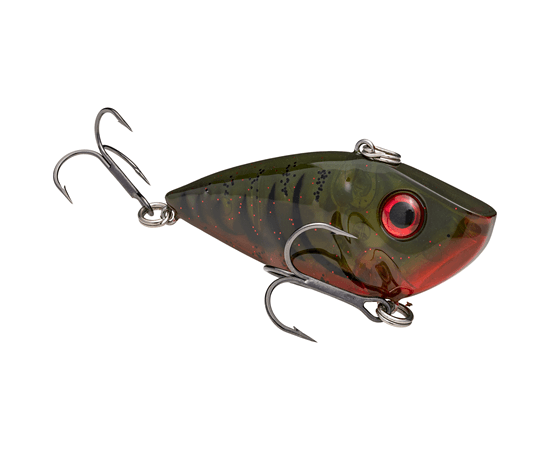 Strike King Red Eye Shad 2-Tap 3/4oz Phantom Watermelon Red Craw