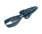 Strike King Rage Tail Baby Bug Black Blue Flake