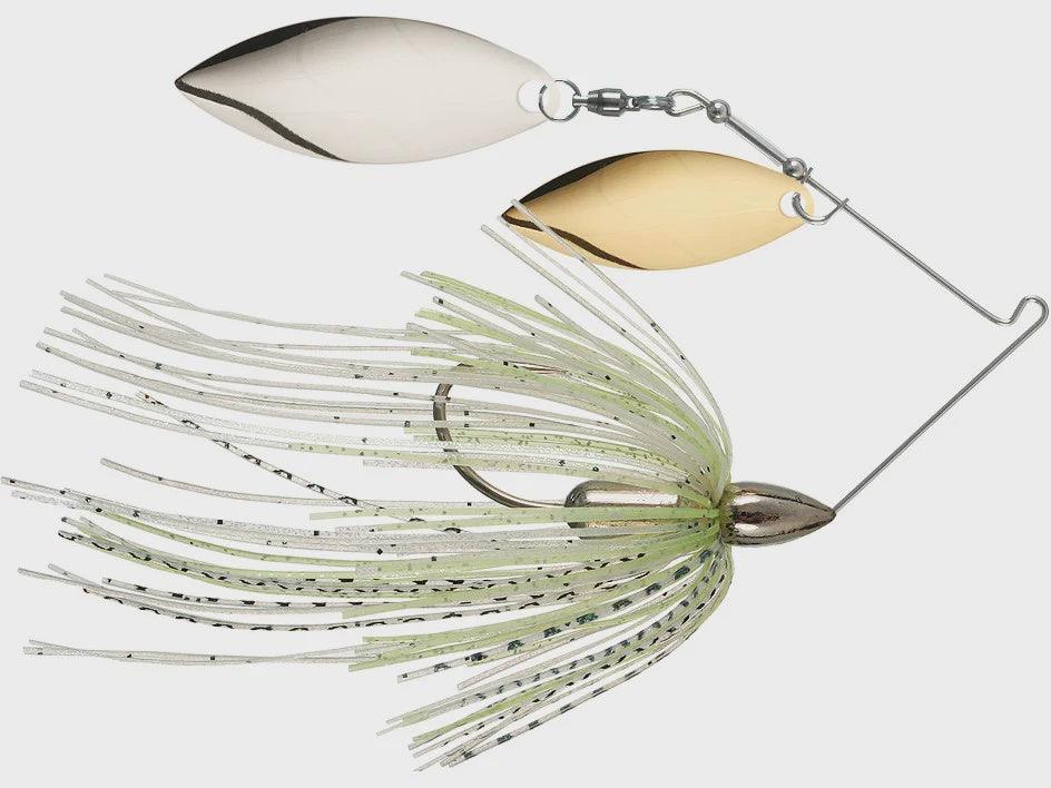 War Eagle Nickel Screamin Eagle Spinnerbait Spot Remover - DBL Wil Sil Gld 1 2oz