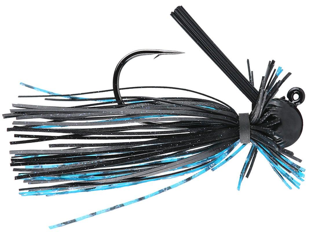 Buckeye Lures G-Man Ballin' Out Jig Black Blue 1 4oz