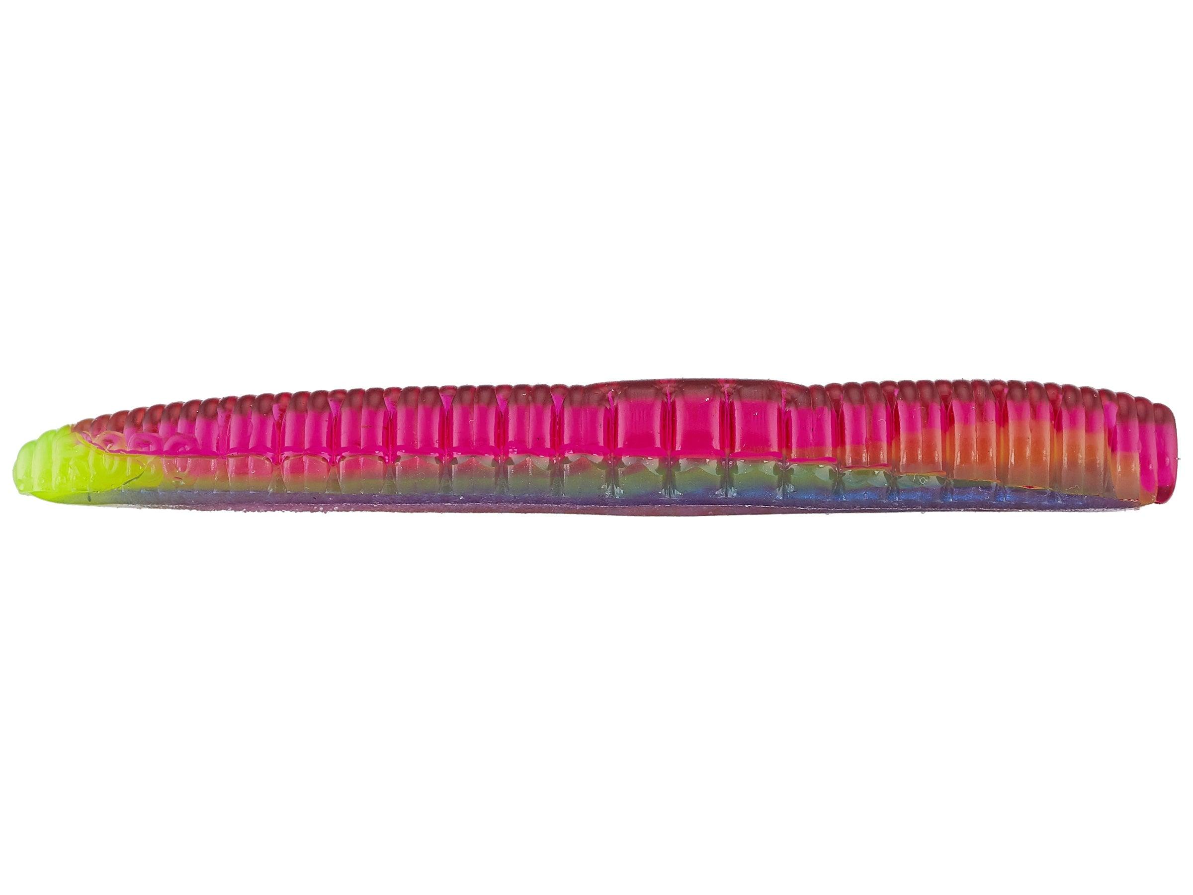 Roboworm Ned Worm 3" Morning Dawn Chartreuse