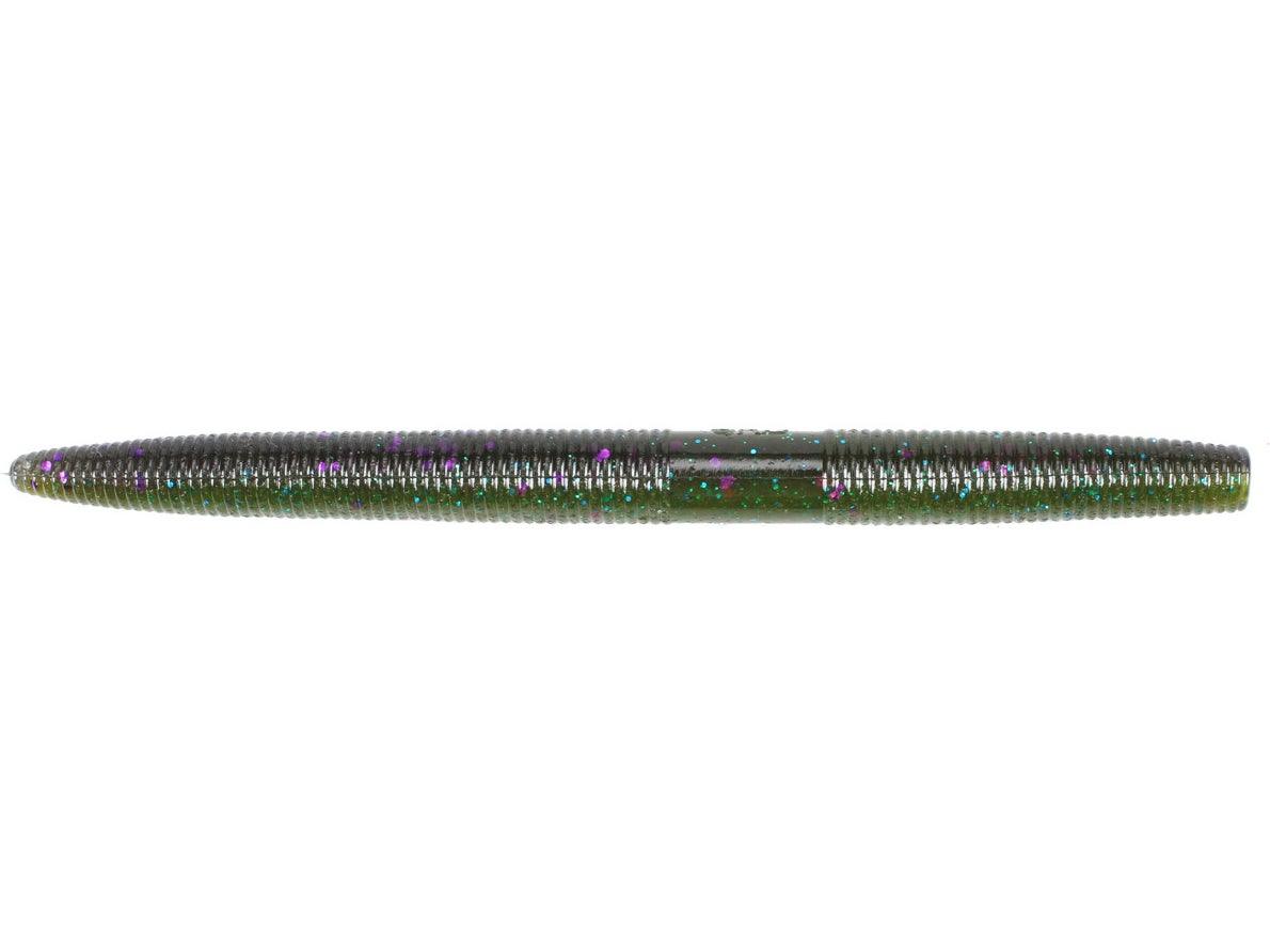 Yamamoto Senko 5” Soft Plastic Stick Bait Smoke Purple Blue Flake Watermelon Blue Flake - 95