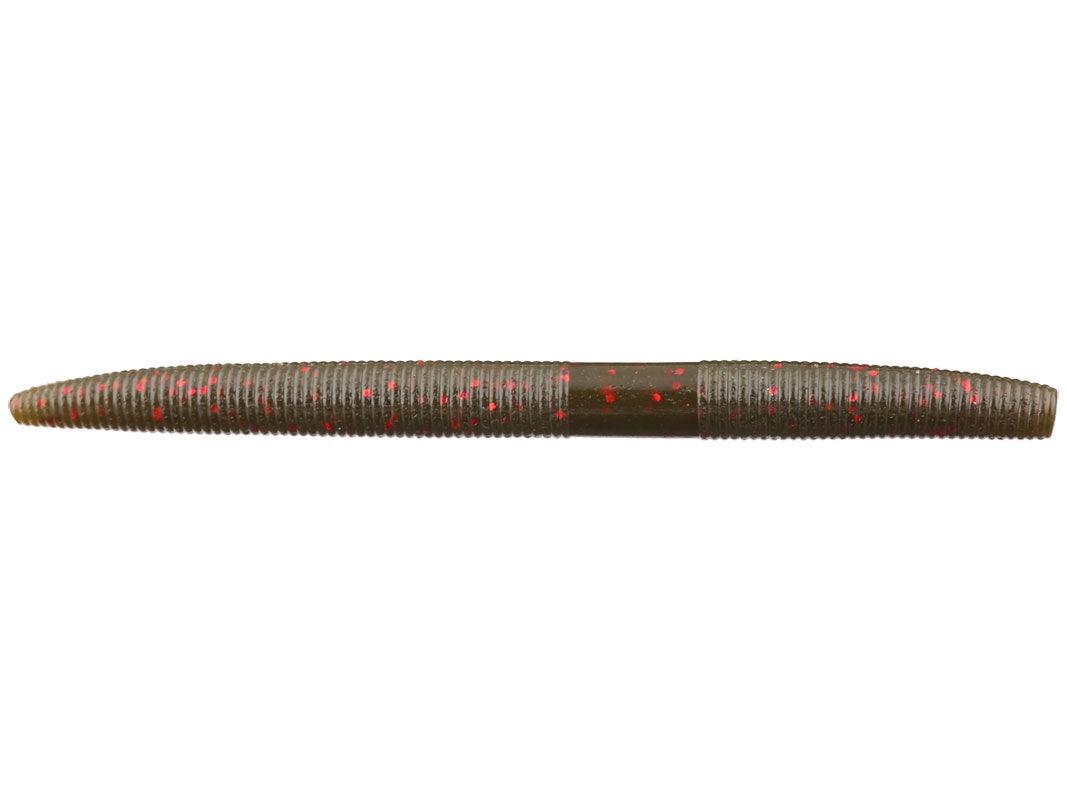 Yamamoto Senko 7" 925: Green Pumpkin w Red Flake