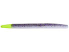 Yamamoto Senko 4" 214: Smoke Black Blue and Chartreuse