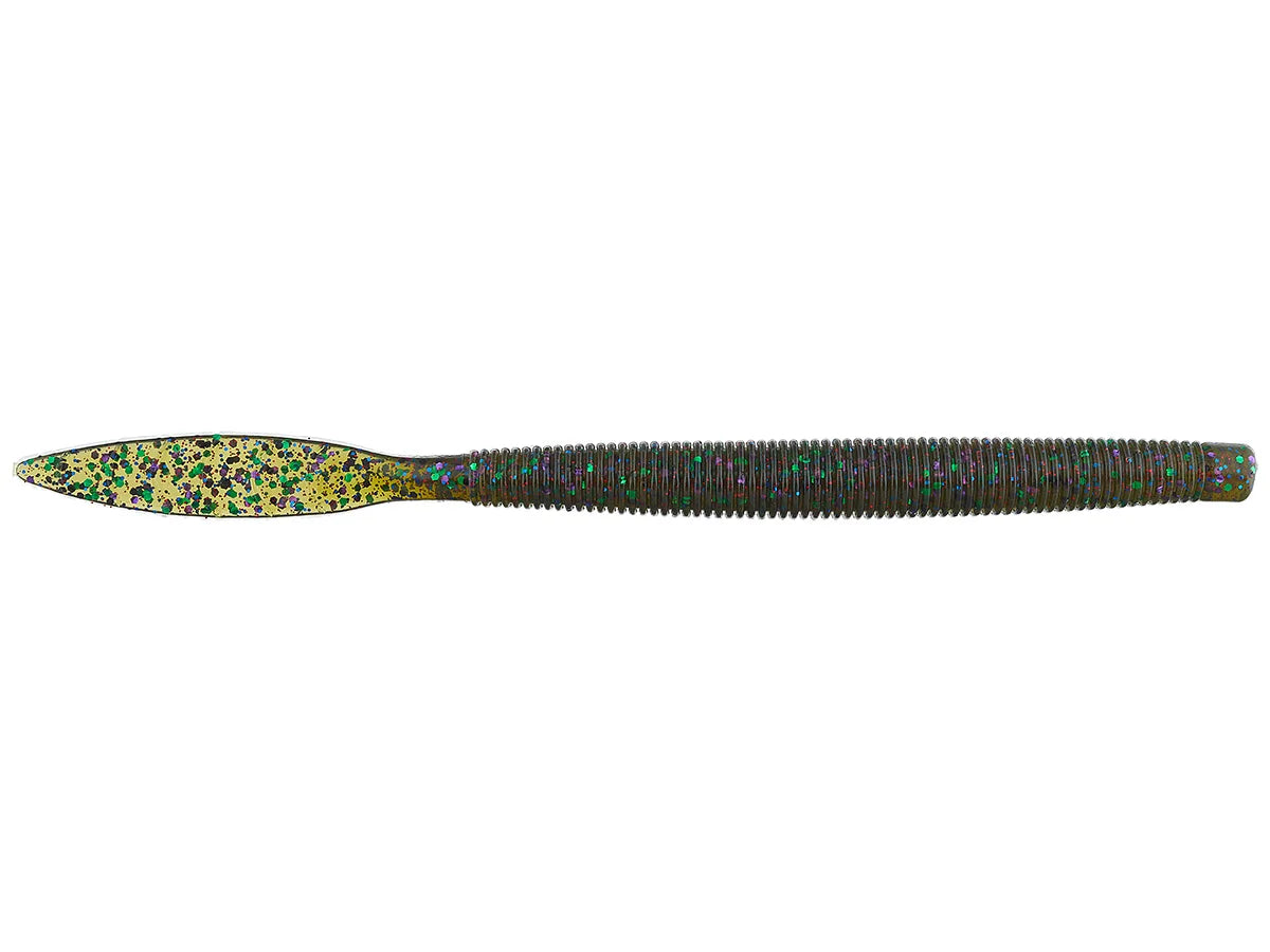 Missile Baits Quiver Worm 6.5" Watermelon Candy Red