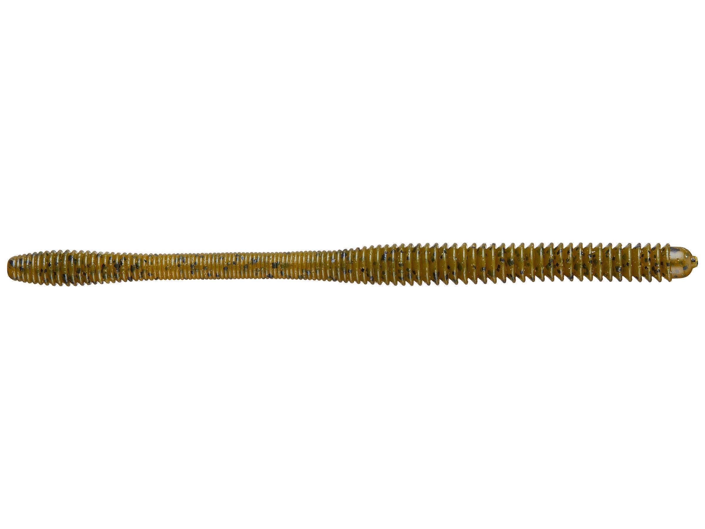 6th Sense Divine Shakey Worm Green Pumpkin 6.3