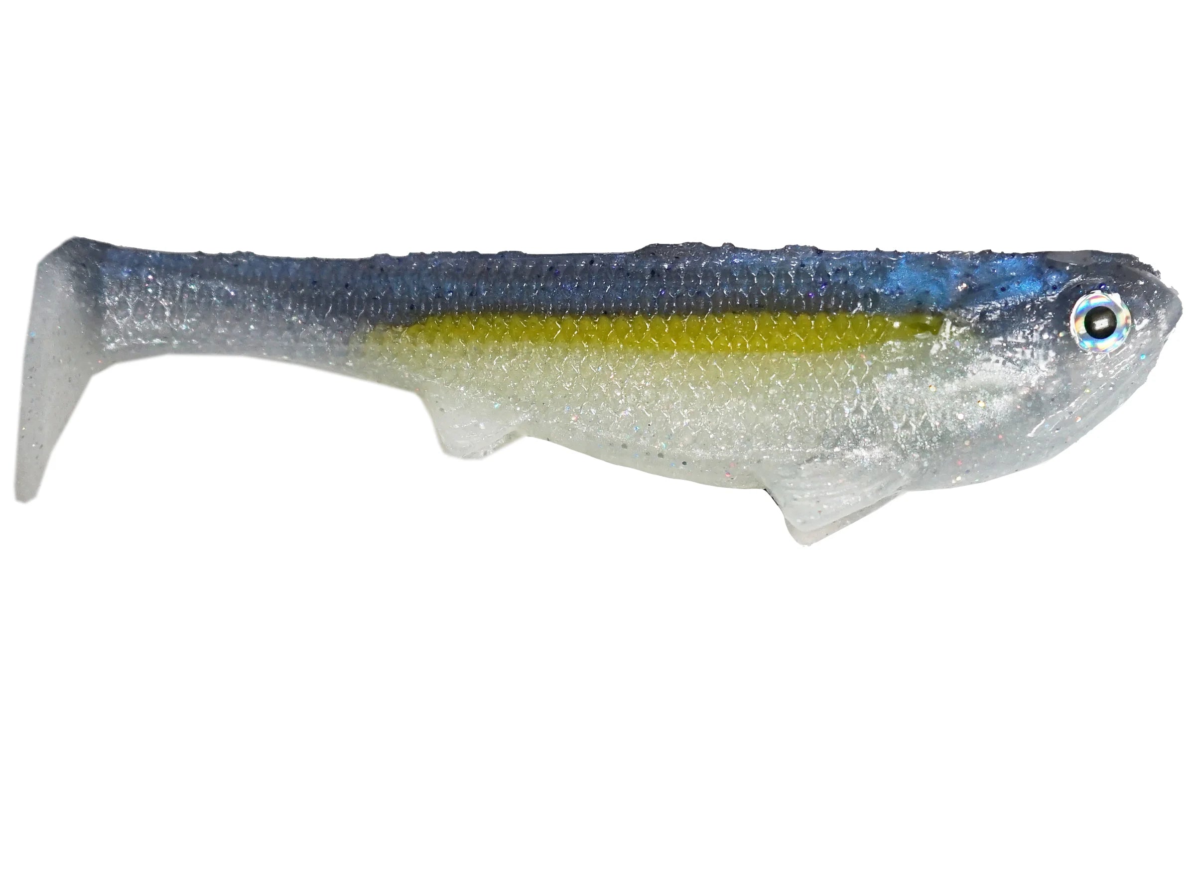 Boom Boom Weedless Swimbait 6 inch Sexy Shad #555
