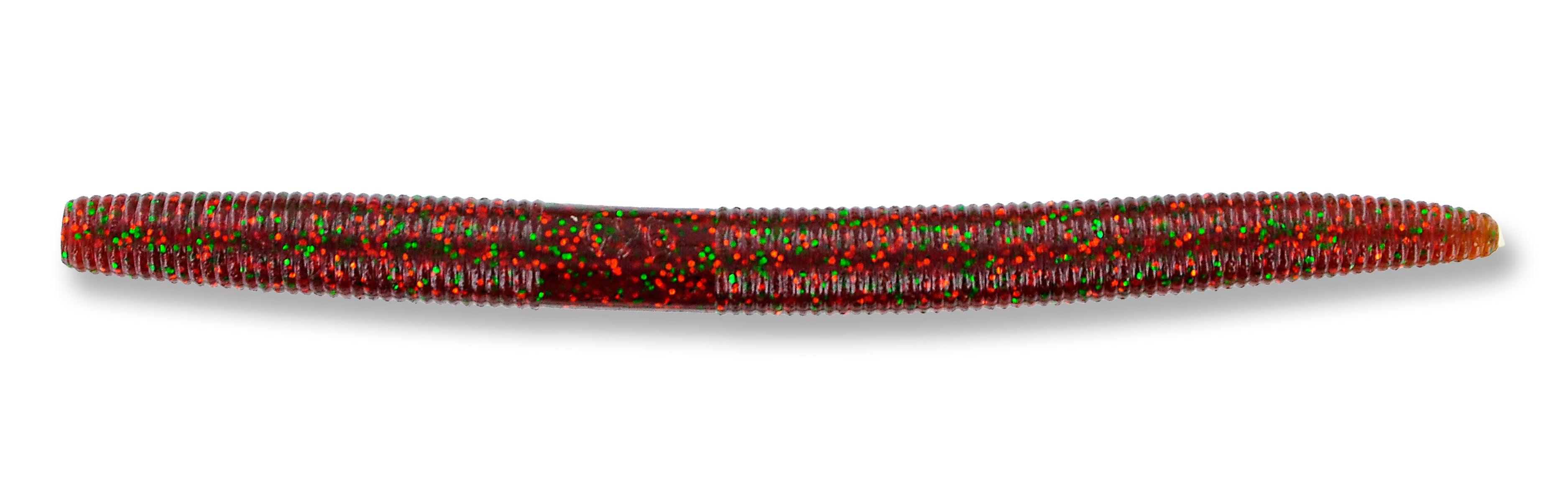 Yamamoto Senko 5” Soft Plastic Stick Bait Smoke Rootbeer w Green Copper - 236
