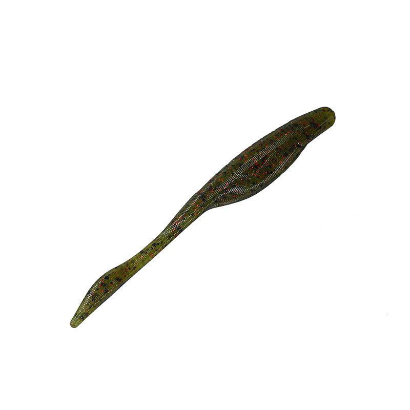 Strike King Caffeine Shad Jr. 4" Watermelon red flake
