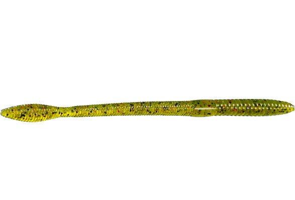 Strike King Finesse Worm 6.5" Watermelon Red Flake