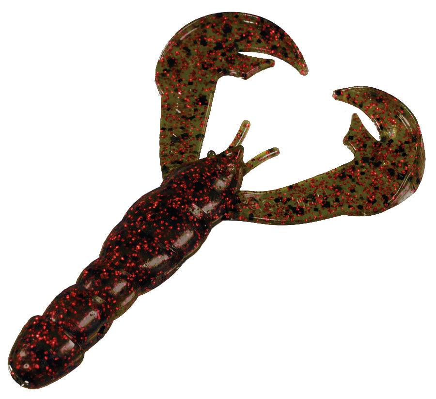 Strike King Rage Baby Craw Watermelon Red
